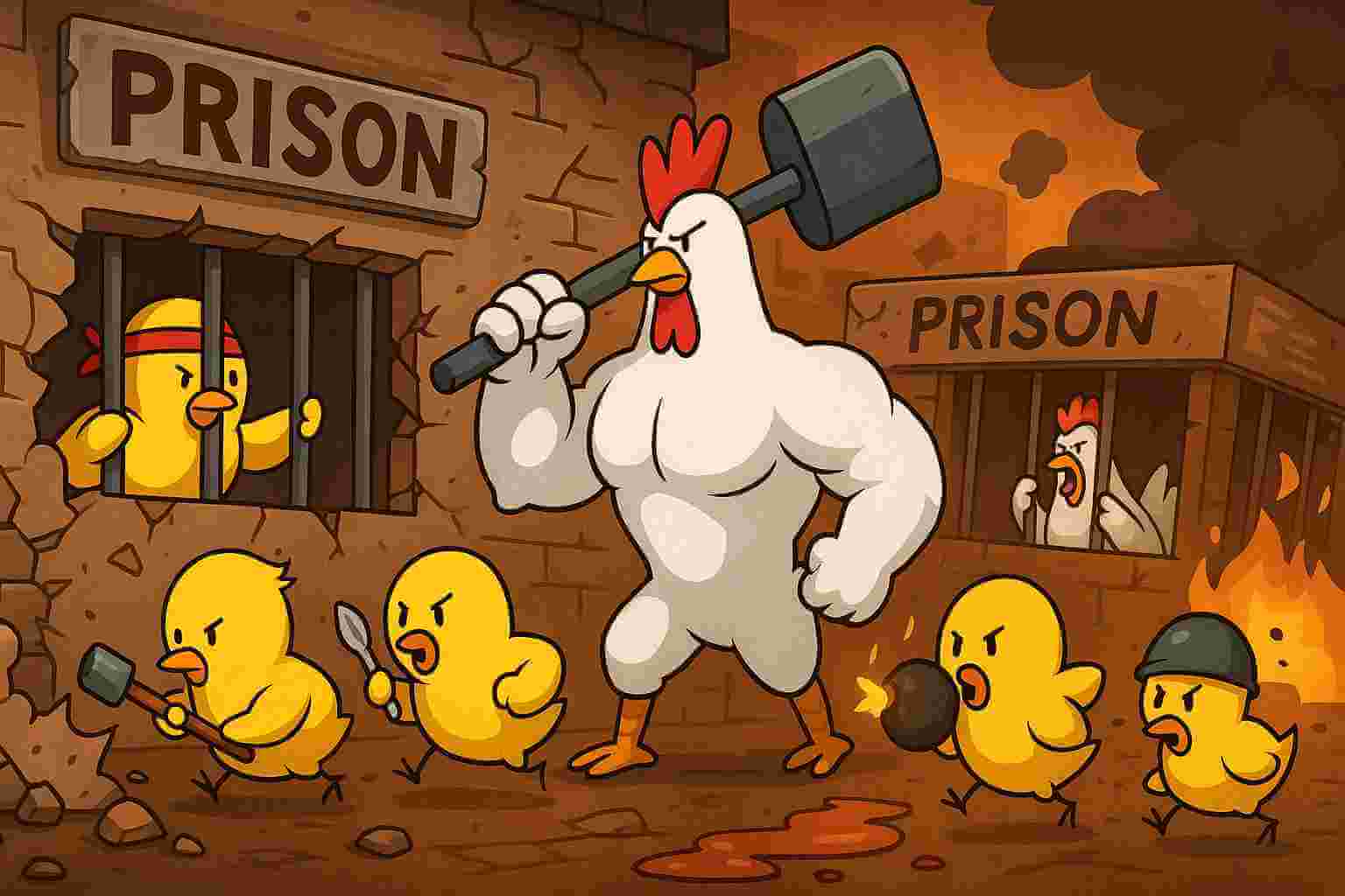 Chicken Prison